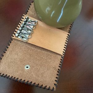Soft Genuine Leather Key Case
